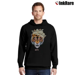 Men’s Conor McGregor Tiger King UFC Graphic Pullover Hoodie in black | Cozy, Durable, Modern Fit