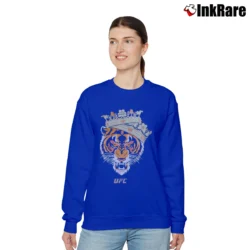 Women’s Conor McGregor Tiger King UFC Graphic Relaxed Sweatshirt in royal blue | Soft, Laid-Back Vibe