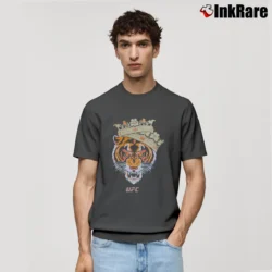 Men’s Conor McGregor Tiger King UFC Graphic Classic T-Shirt in charcoal | Soft, Breathable Everyday Wear