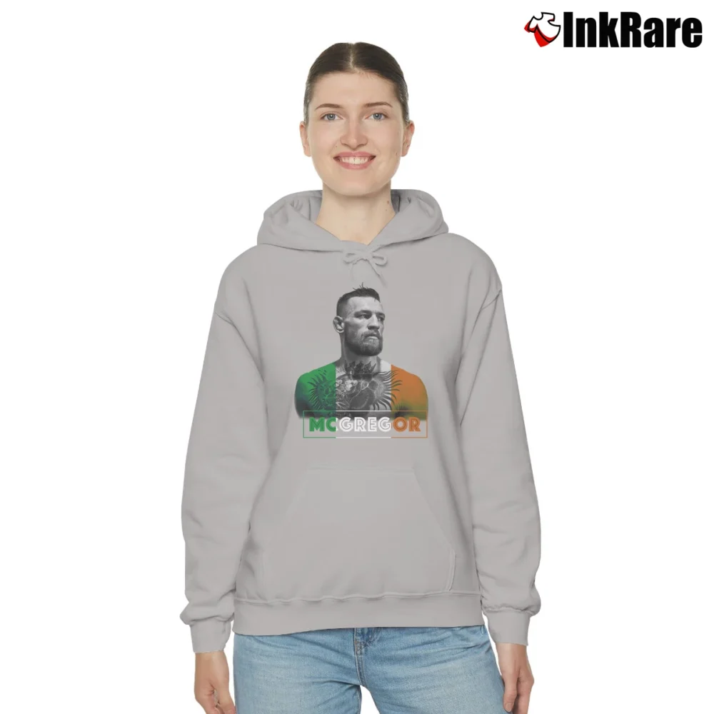 Women’s Conor Mcgregor UFC The Notorious Cozy Hoodie in sport grey | Warm, Structured, Stylish
