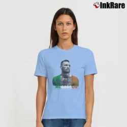 Women’s Conor Mcgregor UFC The Notorious Signature T-Shirt in light blue | Soft, Flattering Fit