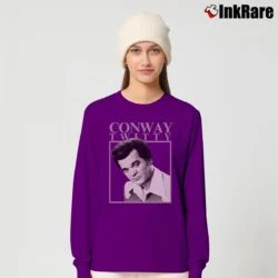 Women’s Conway Twitty Long-Sleeve Top in purple | Sleek, Versatile, All-Season