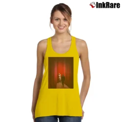 Women’s Coop In The Black Lodge Twin Peaks Tank Top in yellow | Lightweight, Movement-Friendly