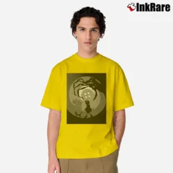 Men’s Coraline Inspired Movie Classic T-Shirt in yellow | Soft, Breathable Everyday Wear