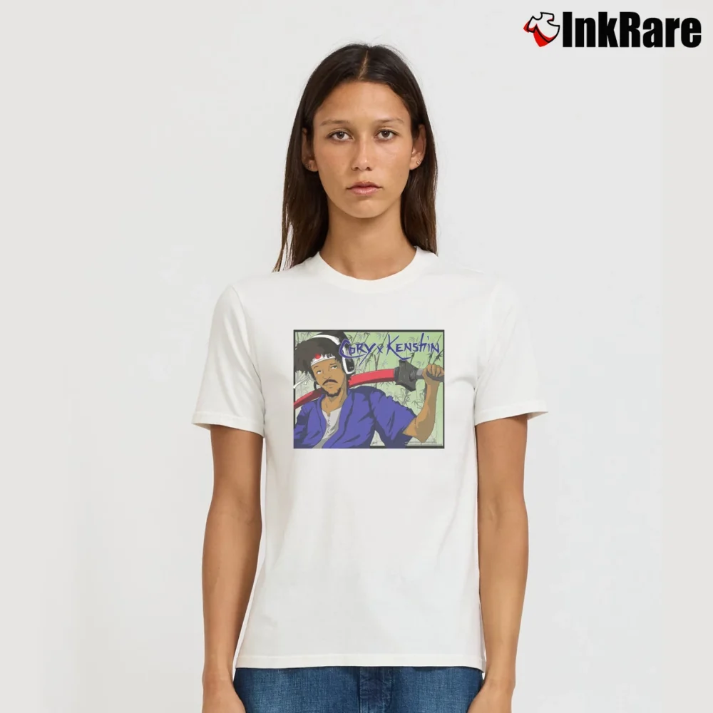 Women’s Coryxkenshin Art Gamer Graphic Signature T-Shirt in white | Soft, Flattering Fit