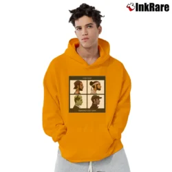 Men’s Cow Chop Demonetized Days Pullover Hoodie in orange | Cozy, Durable, Modern Fit