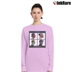 Women’s Cow Chop Demonetized Days Long-Sleeve Top in light pink | Sleek, Versatile, All-Season