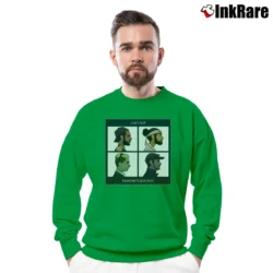 Men’s Cow Chop Demonetized Days Crewneck Sweatshirt in irish green | Cozy Fabric, Clean Style