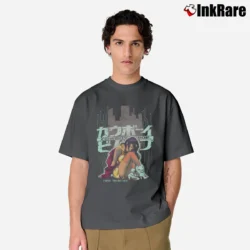 Men’s Cowboy Bebop Faye Valentine Anime Classic T-Shirt in charcoal | Soft, Breathable Everyday Wear