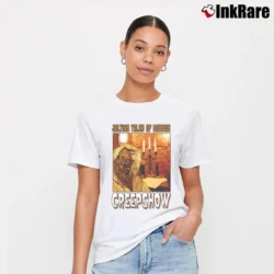 Women’s Creepshow Jolting Tales Of Horror Signature T-Shirt in white | Soft, Flattering Fit
