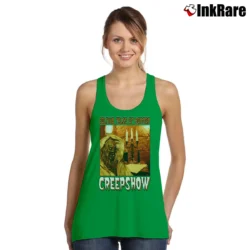 Women’s Creepshow Jolting Tales Of Horror Tank Top in irish green | Lightweight, Movement-Friendly