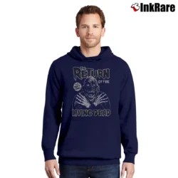 Men’s Creepshow Return Of The Living Dead Pullover Hoodie in navy | Cozy, Durable, Modern Fit