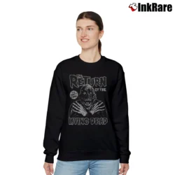 Women’s Creepshow Return Of The Living Dead Relaxed Sweatshirt in black | Soft, Laid-Back Vibe