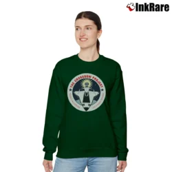 Women’s Crossbow Project Graphic Design Relaxed Sweatshirt in forest green | Soft, Laid-Back Vibe
