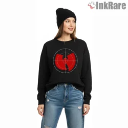 Crosshair Target Wu Tang Logo Shirt on graphic shirt for women graphic tee
