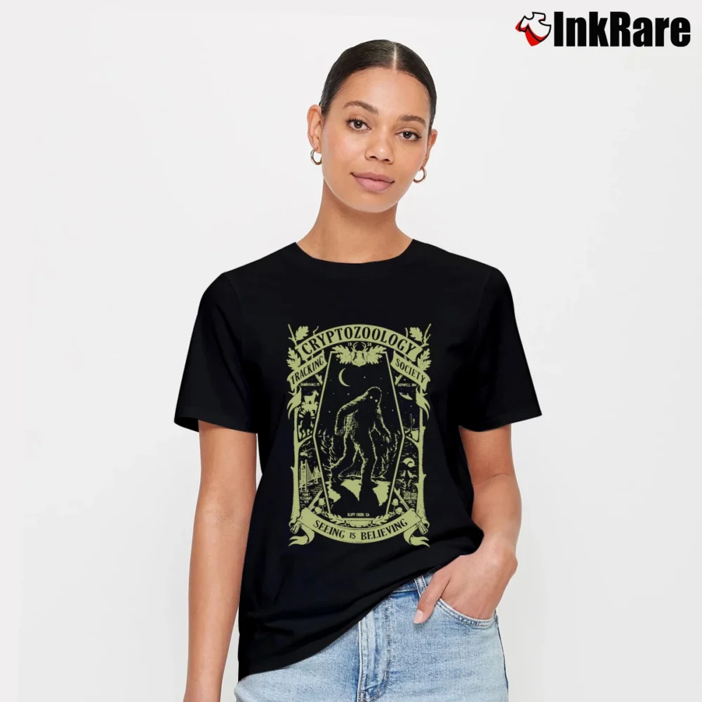 Women’s Cryptozoology Signature T-Shirt in black | Soft, Flattering Fit