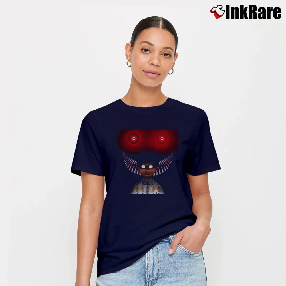 Women’s Cuahutah CoryxKenshin Classic Signature T-Shirt in navy | Soft, Flattering Fit