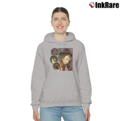 Women’s Culture Club Music Band Graphic Cozy Hoodie in sport grey | Warm, Structured, Stylish