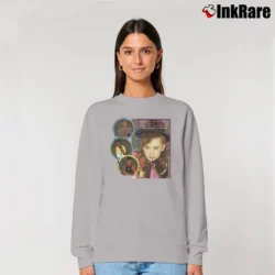 Women’s Culture Club Music Band Graphic Relaxed Sweatshirt in sport grey | Soft, Laid-Back Vibe