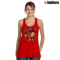 Women’s Culture Club Music Band Graphic Tank Top in red | Lightweight, Movement-Friendly