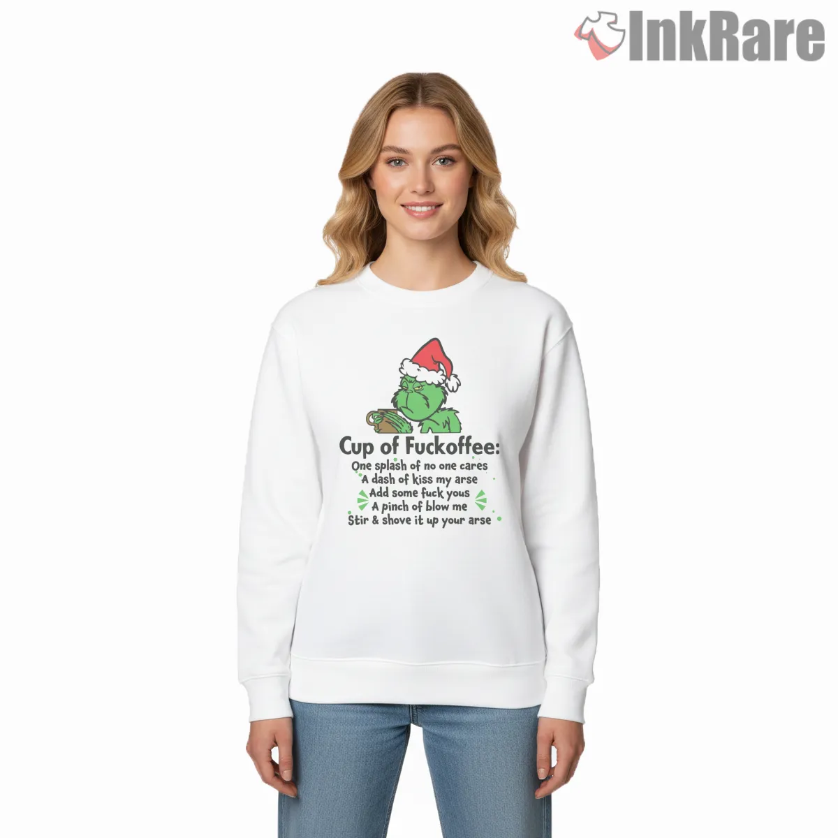 Cup Of Sarcastic Grinch Coffee Recipe Shirt Cup Of Sarcastic Grinch Coffee Recipe Shirt on graphic shirt for women graphic tee