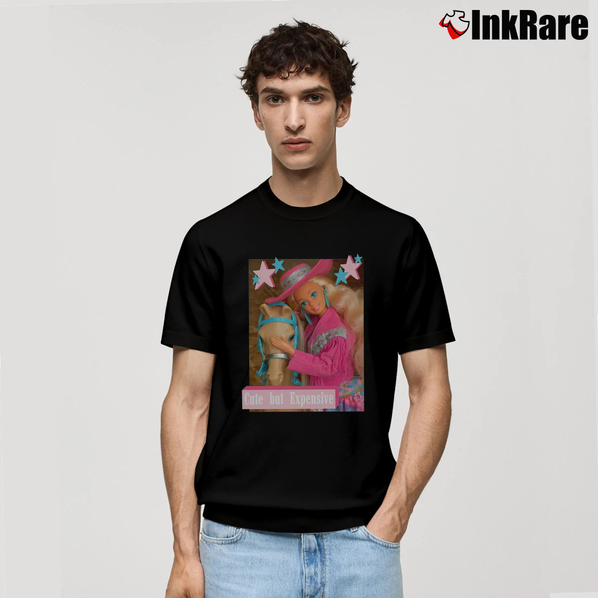 Cute But Expensive Barbie Men’s Classic Tee in black – Premium Comfort Men’s Cute But Expensive Barbie Classic T-Shirt in black | Soft, Breathable Everyday Wear