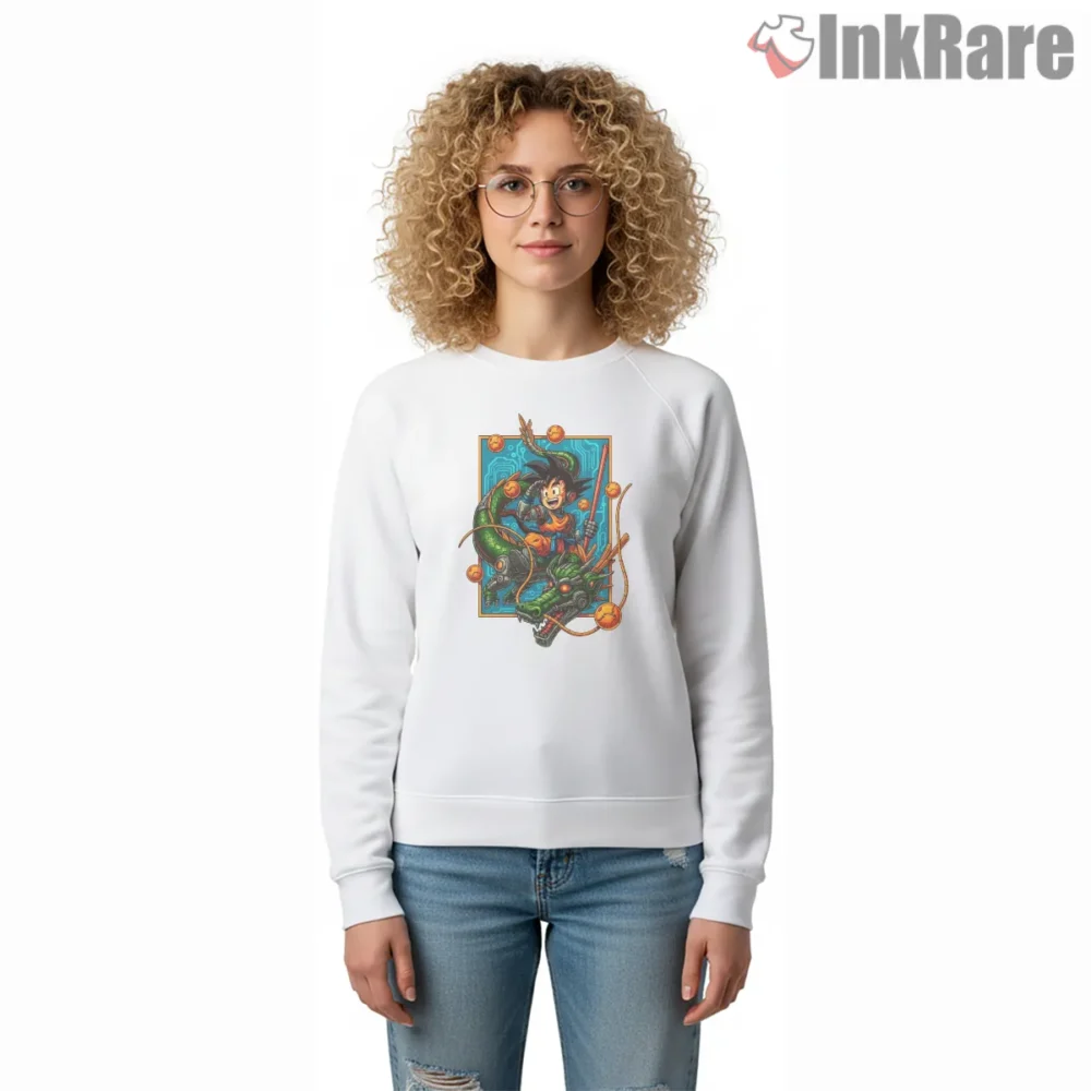 Cyborg Dragon Adventure Arcade Poster Shirt on graphic shirt for women graphic tee
