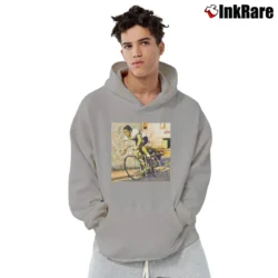 Men’s Cycling Legend Eddy Merckx for Road Racing Fans Pullover Hoodie in sport grey | Cozy, Durable, Modern Fit