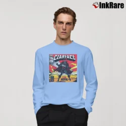 Men’s Czarface Czar Noir Long-Sleeve Shirt in light blue | Sleek, Lightweight, Year-Round Wear