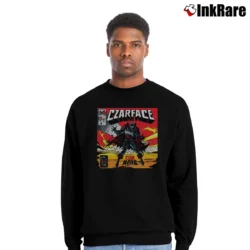 Men’s Czarface Czar Noir Crewneck Sweatshirt in black | Cozy Fabric, Clean Style