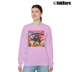 Women’s Czarface Czar Noir Relaxed Sweatshirt in light pink | Soft, Laid-Back Vibe