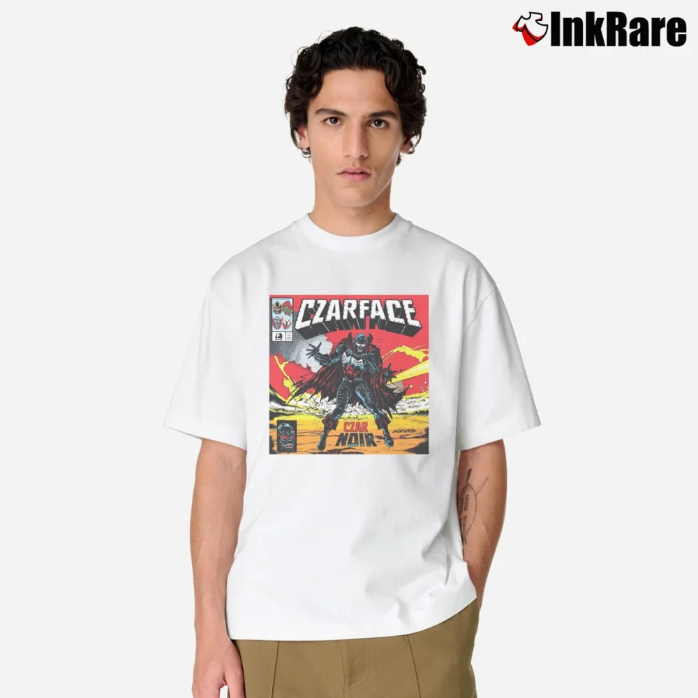 Men’s Czarface Czar Noir Classic T-Shirt in white | Soft, Breathable Everyday Wear
