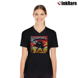 Women’s Czarface Czar Noir V-Neck Tee in black | Chic Neckline, Soft Texture