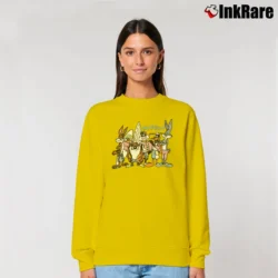 Women’s Da Crew Looney Tunes Relaxed Sweatshirt in yellow | Soft, Laid-Back Vibe