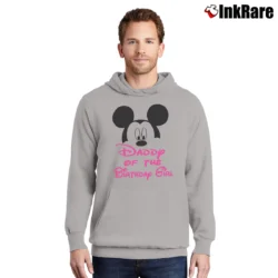 Men’s Dad Of The Birthday Girl Mickey Mouse Family Party Pullover Hoodie in sport grey | Cozy, Durable, Modern Fit