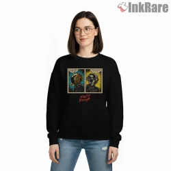 Daft Punk Comic Panel Robot Story Shirt on graphic shirt for women graphic tee