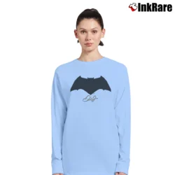 Women’s Dale Earnhardt Jr Batman Hendrick Motorsports Racing Classic Long-Sleeve Top in light blue | Sleek, Versatile, All-Season