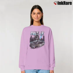 Women’s Dale Earnhardt Jr Batman Hendrick Motorsports Racing Relaxed Sweatshirt in light pink | Soft, Laid-Back Vibe