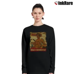 Women’s Dale Earnhardt Race Car Driver for NASCAR Fans Long-Sleeve Top in black | Sleek, Versatile, All-Season