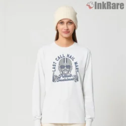 White long sleeve for breezy evenings