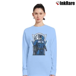 Women’s Dallas Mavericks Batman Superhero Crossover Long-Sleeve Top in light blue | Sleek, Versatile, All-Season