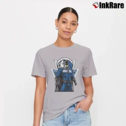 Women’s Dallas Mavericks Batman Superhero Crossover Signature T-Shirt in sport grey | Soft, Flattering Fit