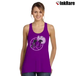 Women’s Dallas Mavericks Throwback Adidas Tank Top in purple | Lightweight, Movement-Friendly