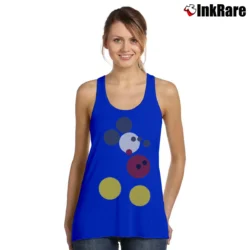 Women’s Damien Hirst Signed Mickey Mouse Tank Top in royal blue | Lightweight, Movement-Friendly