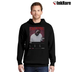 Men’s Damn Album Kendrick Lamar Pullover Hoodie in black | Cozy, Durable, Modern Fit