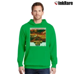 Men’s Damnation Alley 1977 Movie Pullover Hoodie in irish green | Cozy, Durable, Modern Fit
