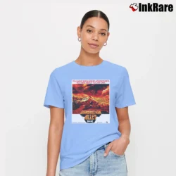 Women’s Damnation Alley 1977 Movie Signature T-Shirt in light blue | Soft, Flattering Fit