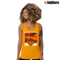 Women’s Damnation Alley 1977 Movie Tank Top in orange | Lightweight, Movement-Friendly