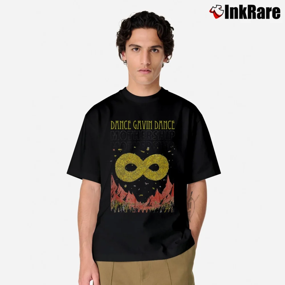 Men’s Dance Gavin Dance Mothership Band Classic T-Shirt in black | Soft, Breathable Everyday Wear