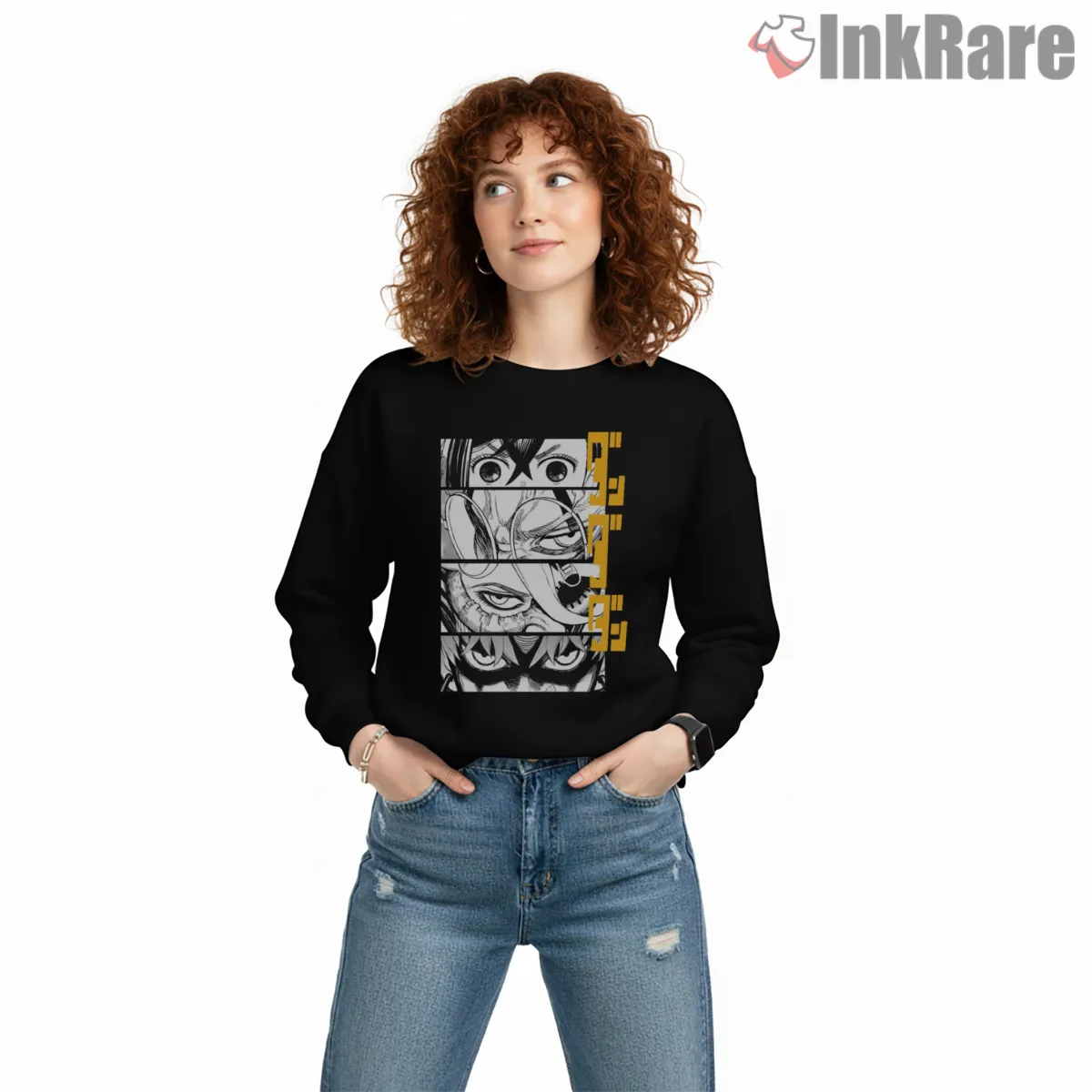 Dandadan Manga Eyes Collage Anime Shirt Dandadan Manga Eyes Collage Anime Shirt on graphic shirt for women graphic tee